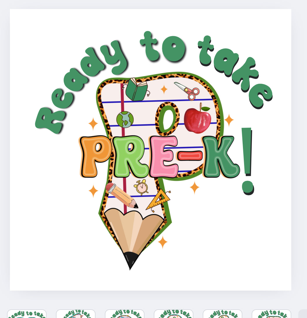 “Ready to Take” Back to School Design Template Bundle