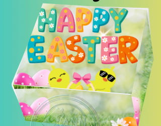 Blank Gift Box Frame & Mockup Template Bundle