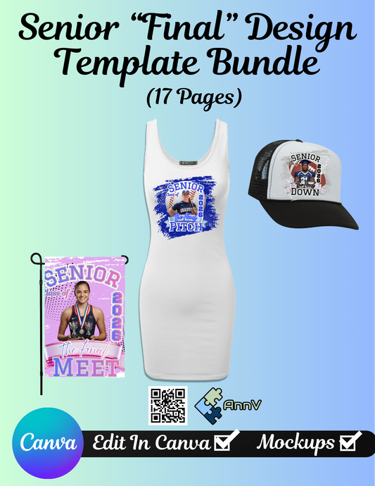 Senior Sports “Final” Template Bundle