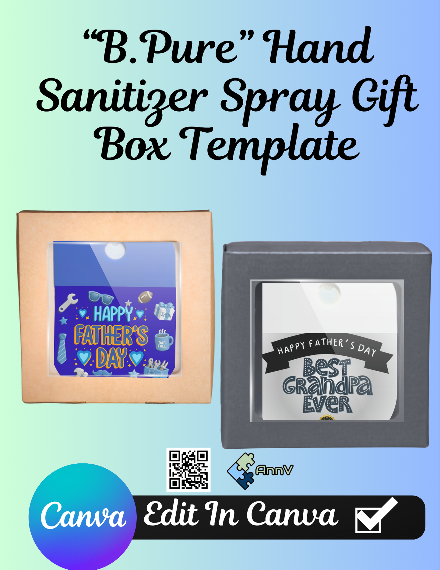 B. Pure Hand Sanitizer Spray Gift Box