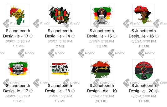 Juneteenth Design Bundle