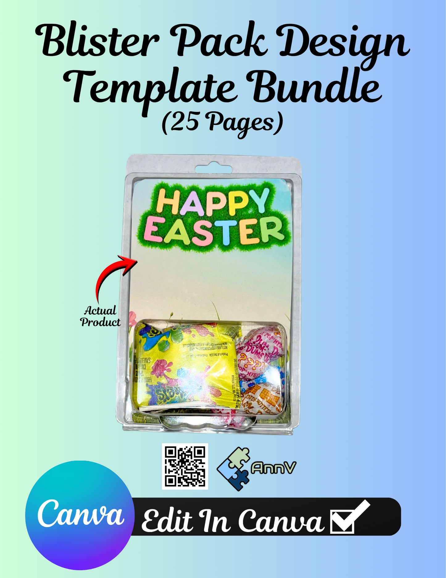 Blister Pack Design Template Bundle