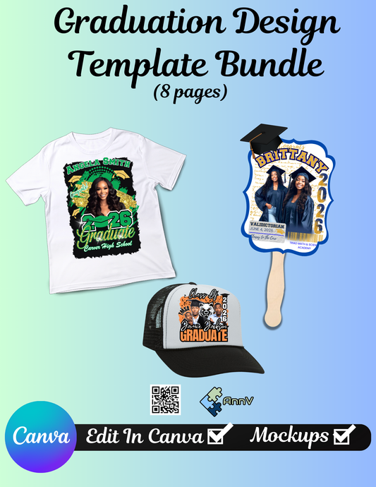 Graduation Design Template Bundle