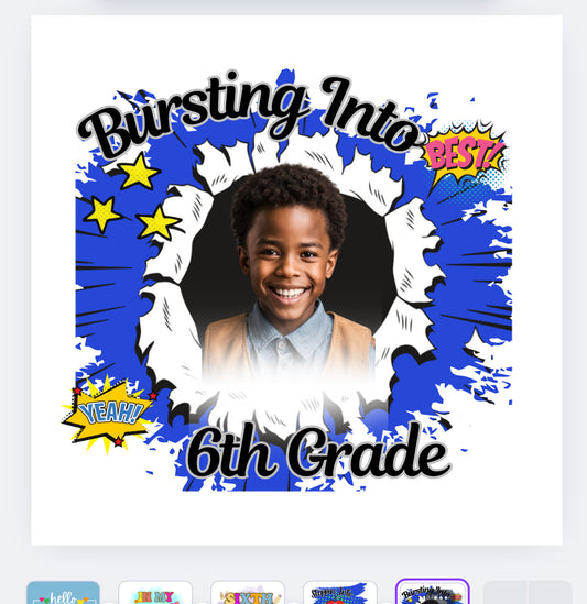 6th Grade Back to School Design Template Bundle